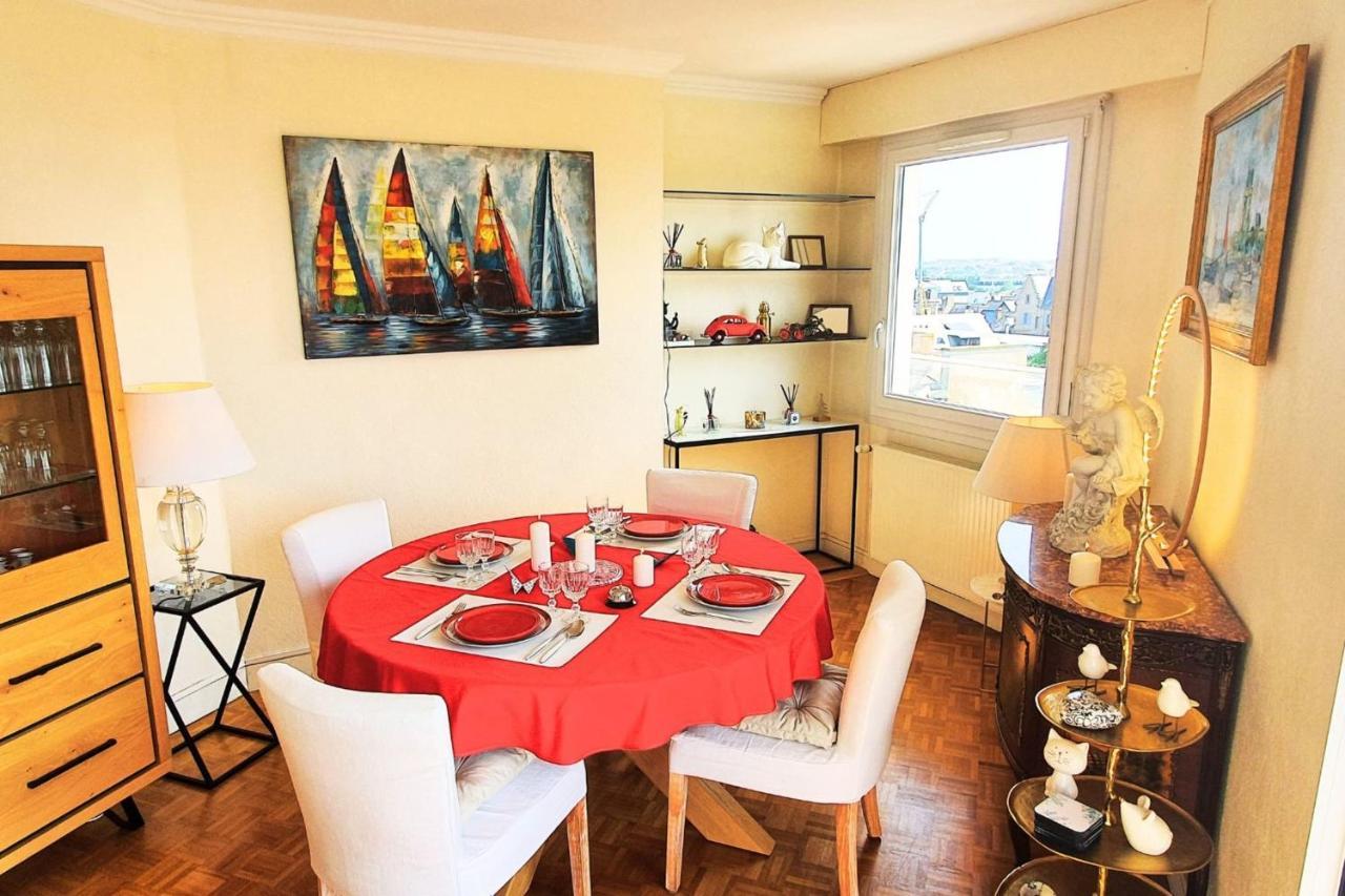 Bright Apt With Balcony Panoramic View Сен-Мало Экстерьер фото
